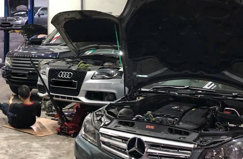 Gara sửa chữa ô tô Audi uy tín ở Bình Dương