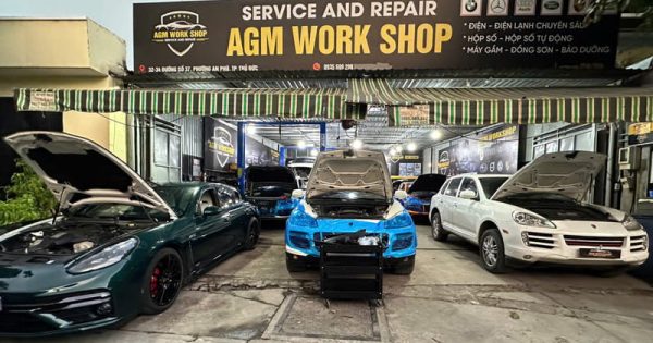 chuyên sửa xe porsche tại tphcm