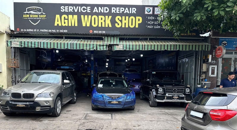 gara agm workshop tại thủ đức