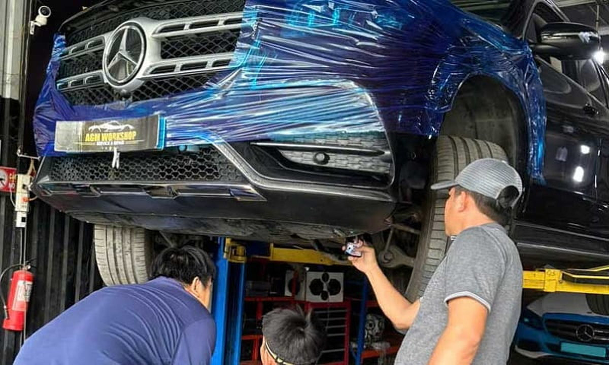 Địa chỉ sửa xe ô tô bị trượt số