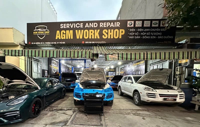 gara chuyên sửa động cơ ô tô tại tphcm