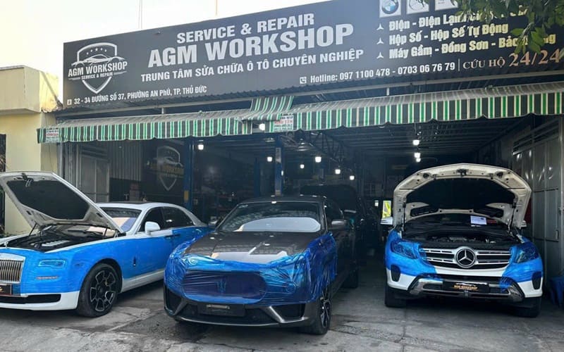 agm workshop chuyên điều hòa ô tô tại tphcm
