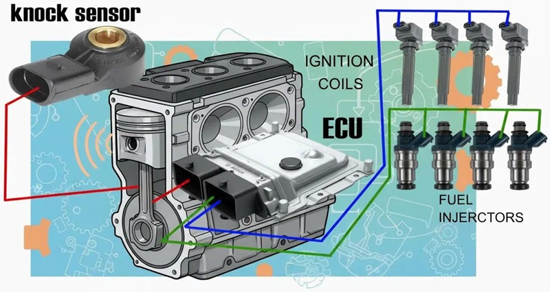 chẩn đoán tiếng gõ động cơ xe hơi