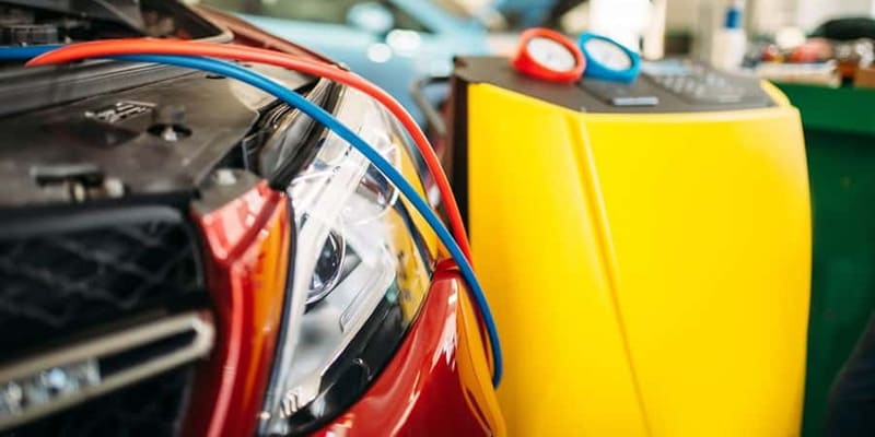 chi phí sửa điều hòa xe hơi lạnh yếu