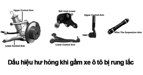 vì sao gầm xe ô tô bị rung lắc