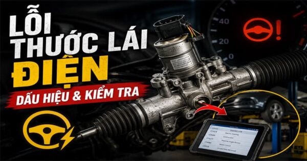 tìm hiểu dấu hiệu và cách kiểm tra lỗi thước lái điện ô tô